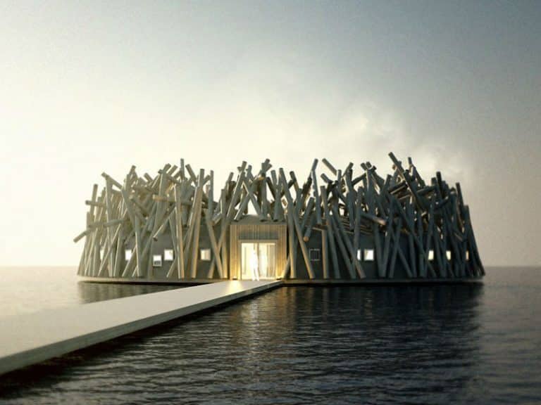 Το ξενοδοχείο στη Σουηδία που επιπλέει – Arctic Bath Hotel