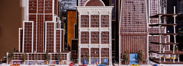 Ο χριστουγεννιάτικος ορίζοντας της Νέας Υόρκης, από …μπισκότο