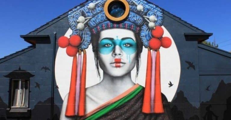 Το νέο street art έργο του Fin DAC σε νηπιαγωγείο