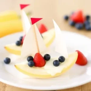 Banana berry boats